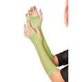 Fingerlose Netzhandschuhe Grün