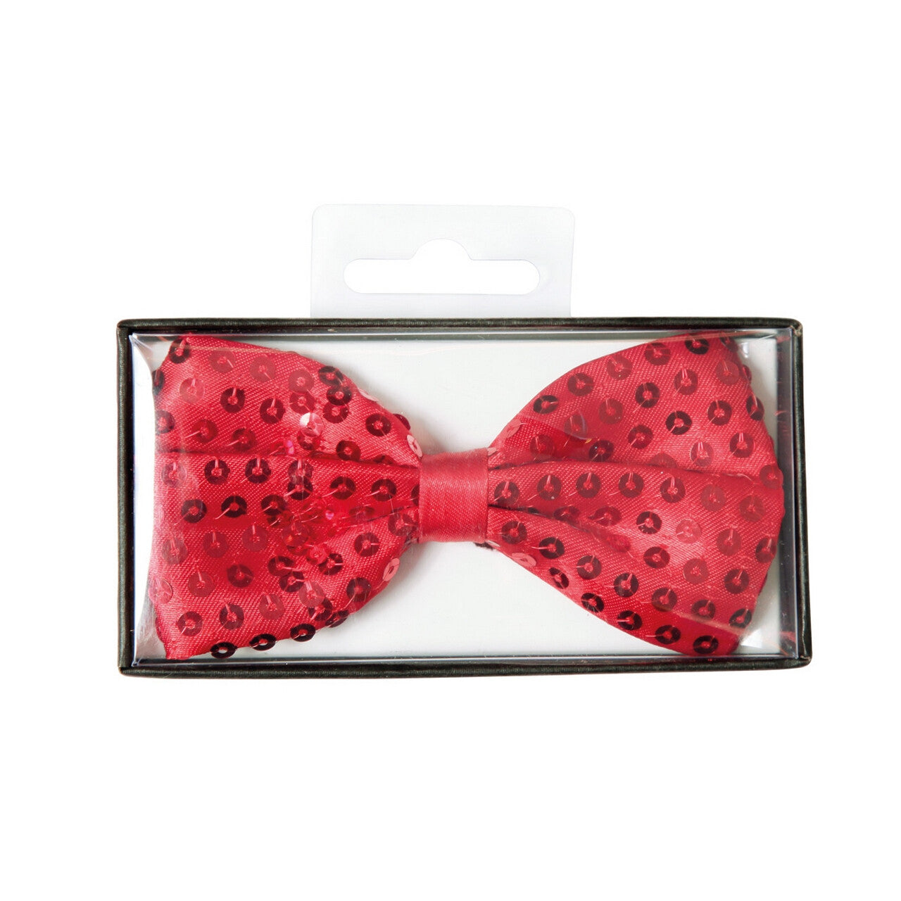 Op deze afbeelding zie je een Accessoires, van het merk Wilbers. Pailletten Strik Luxe Rood