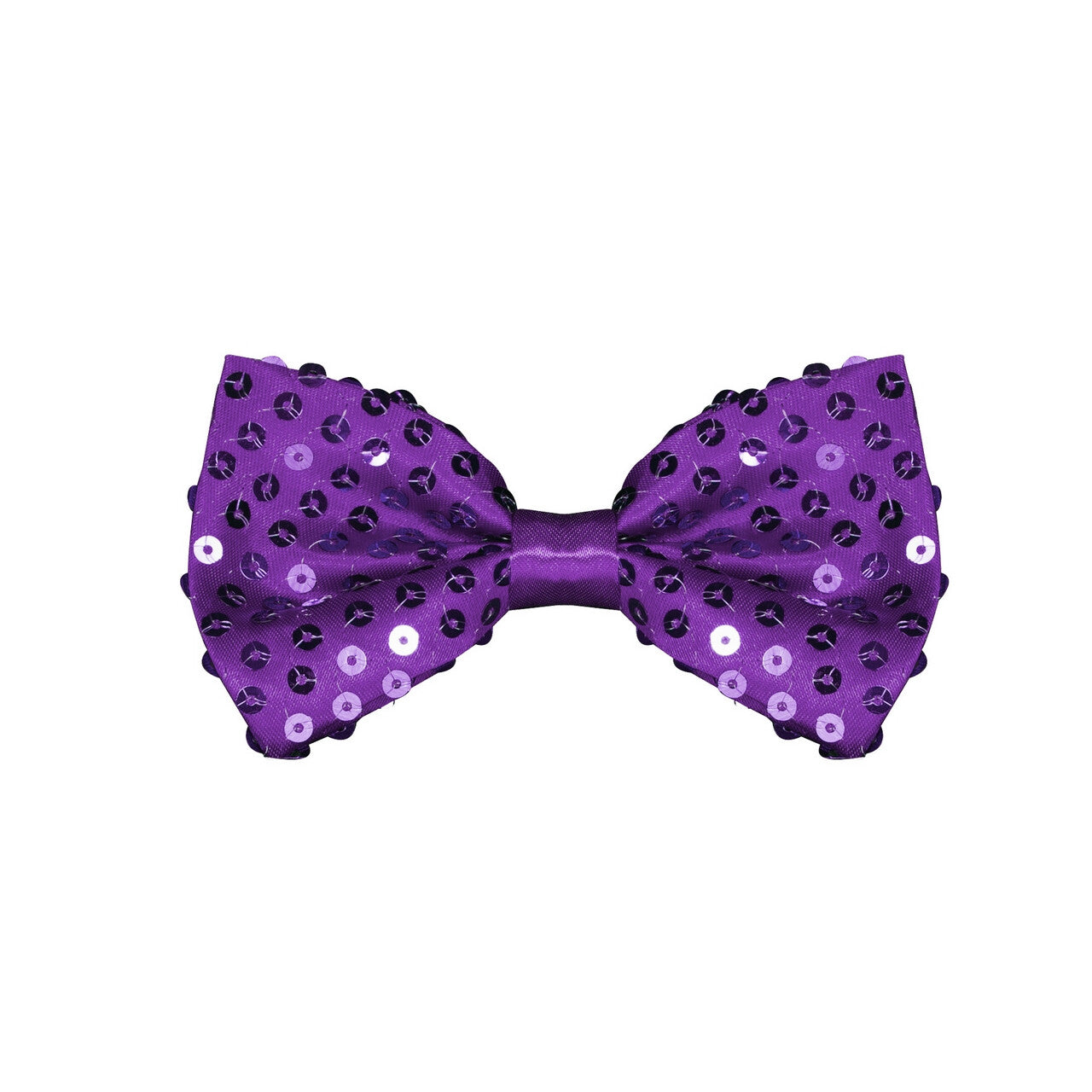 Op deze afbeelding zie je een Accessoires, van het merk Wilbers. Pailletten Strik Luxe Paars