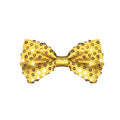 Pailletten Schleife Gold Deluxe