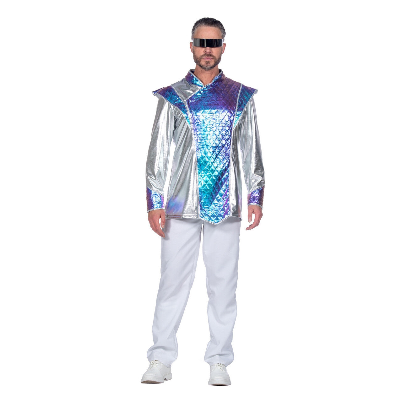 Op deze afbeelding zie je een Kostuums, van het merk Wilbers. Out Of Space Galaxy Verkenner Man