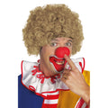 Superhaar Lockenperücke Blonder Clown
