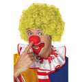 Super Lockenperücke Clown Gelb