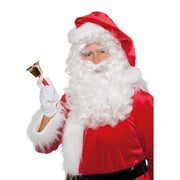 Op deze afbeelding zie je een Accessoires, van het merk Wilbers. Kerst Set Luxe Wit Baard En Pruik