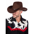 Authentischer Brauner Western-Cowboyhut