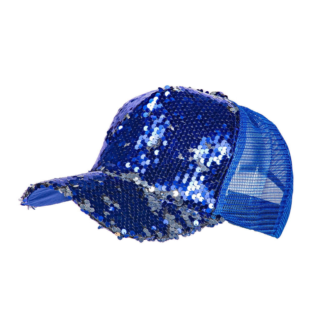 Op deze afbeelding zie je een Accessoires, van het merk Wilbers. Pailletten Pet Koningsblauw