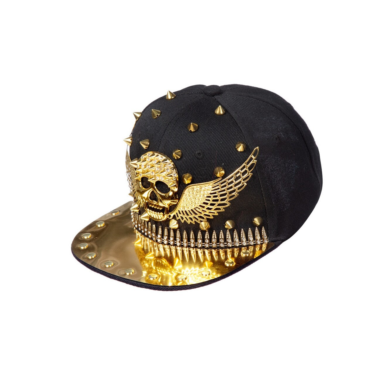 Op deze afbeelding zie je een Accessoires, van het merk Wilbers. Golden Skull Metal Head Pet