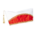 Prinz Karneval Mütze Rot Weiß