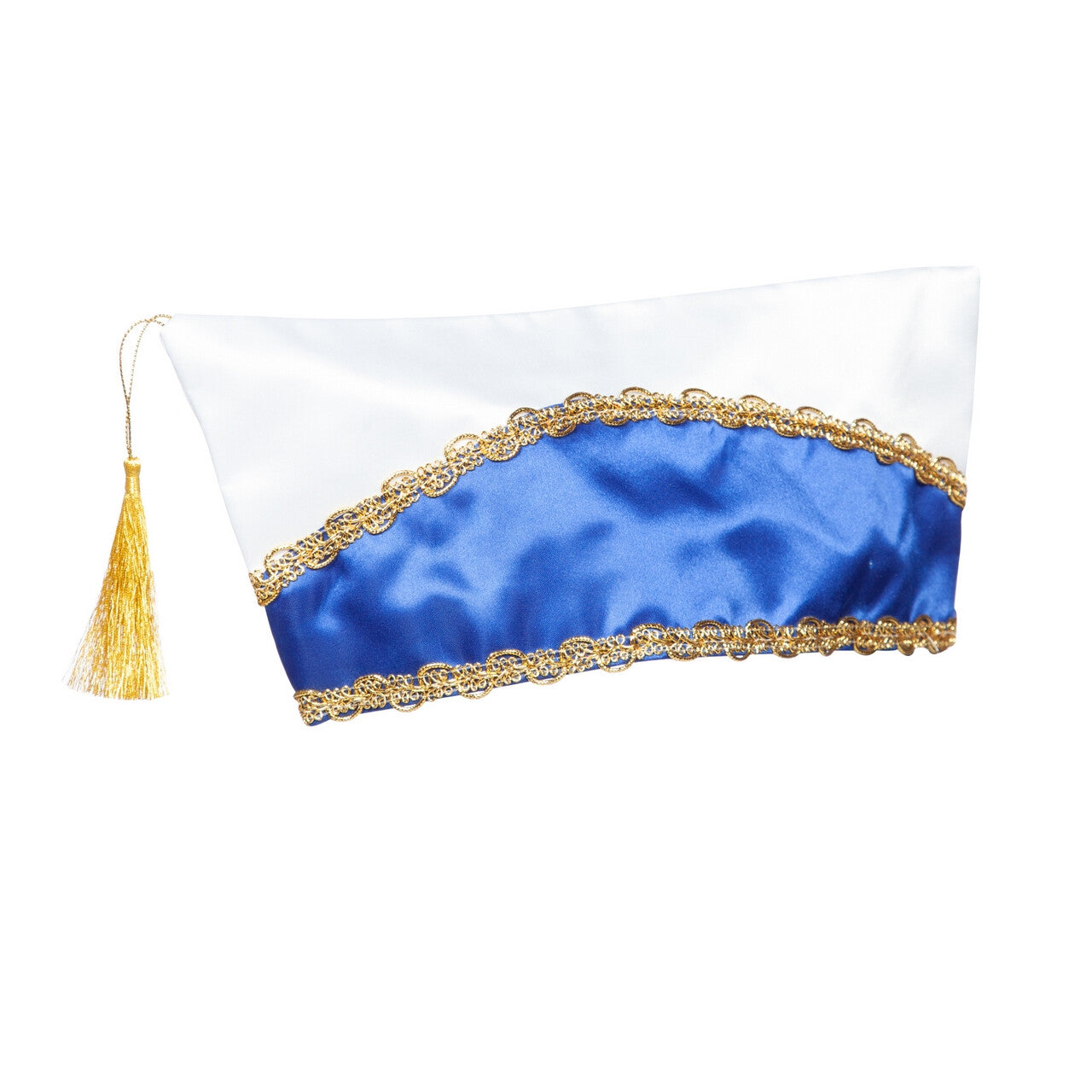 Op deze afbeelding zie je een Accessoires, van het merk Wilbers. Prins Carnaval Muts Blauw Wit