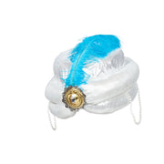 Op deze afbeelding zie je een Accessoires, van het merk Wilbers. Luxe Tulband Sultan Wit