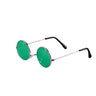 Hippie-Brille Rund In Froschgrün