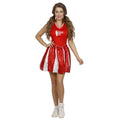 Cherrie Der Beliebte Glitzer -Cheerleader Damenkostüm