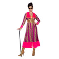 Glanzende Prachtmantel Pink Damen