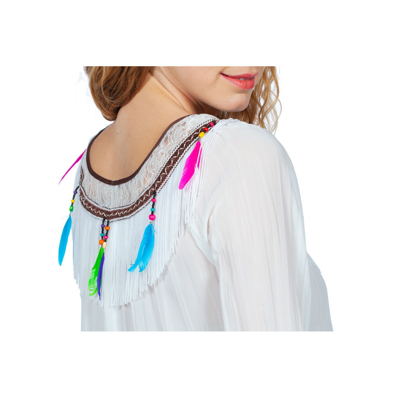 Op deze afbeelding zie je een Kostuums, van het merk Wilbers. Festival Boho Indy Vrouw