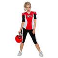 American Football Spielerin Quarterback Tigers 99 Damenkostüm