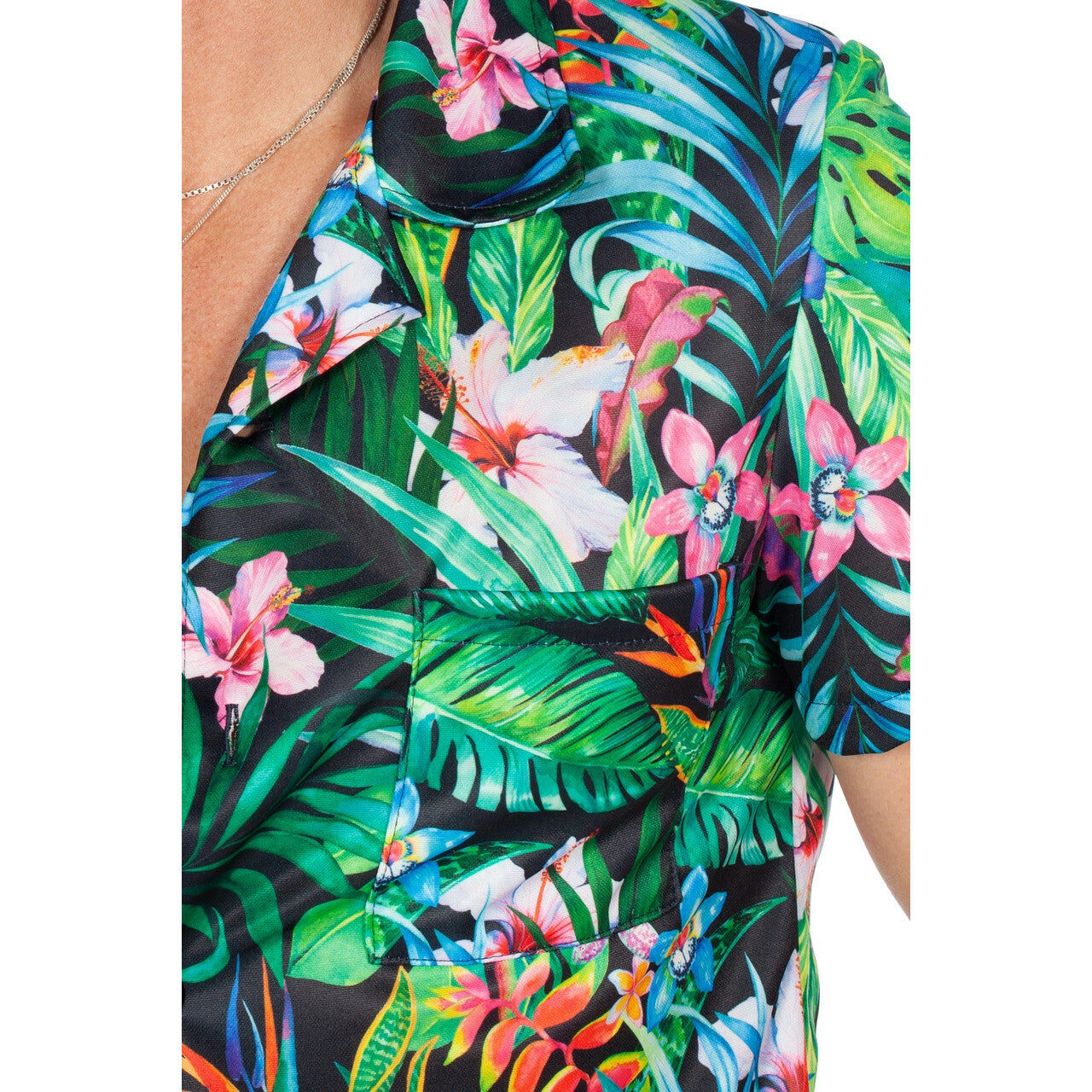 Op deze afbeelding zie je een Kostuums, van het merk Wilbers. Hawaii Harrie Op Het Strand Man Kostuum