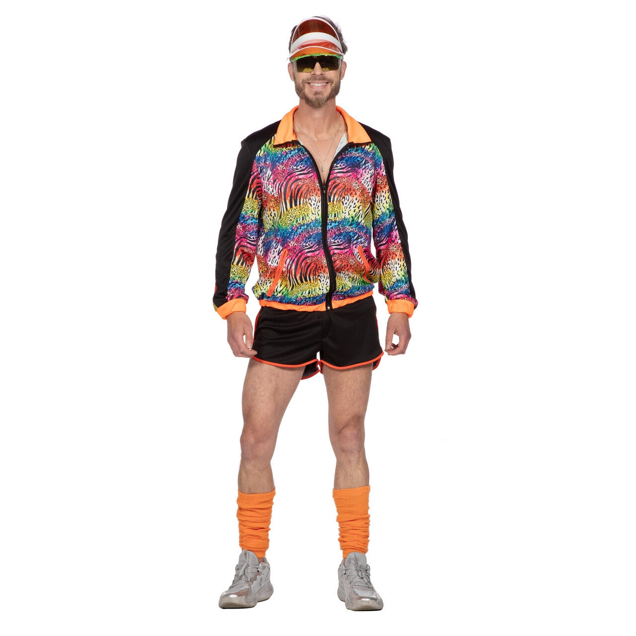 Op deze afbeelding zie je een Kostuums, van het merk Wilbers. Wilde Sportieve Feestbeest Philip Man Kostuum