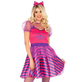 Rosa Miss Cheshire Katze Damenkostüm