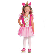 Op deze afbeelding zie je een Kostuums, van het merk Wonderland. Wonderland Magical Unicorn Meisje Kostuum