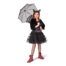 Schwarzer Glitzer Tüll Petticoat Mädchen