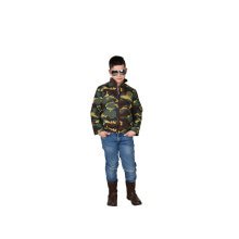 Macho Armee -Tarnjacke für Kinder